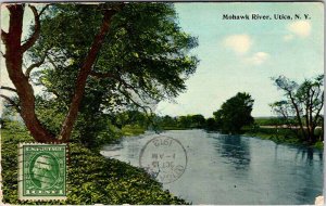 Postcard WATER SCENE Utica New York NY AO0044