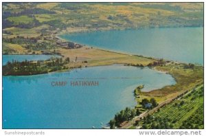 Canada Aerial View Kalway Bay Oyama British Columbia