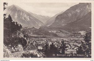 RP: MEIRINGENE , Switzerland , 1926