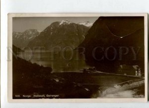 3114934 Norge NORWAY Hellesylt GEIRANGER Vintage photo PC