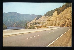 Asheville, North Carolina/NC Postcard, Along Pigeon River On Route 40