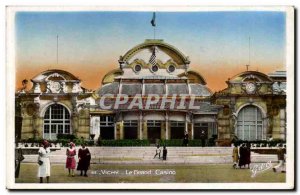 Vichy Old Postcard The big casino