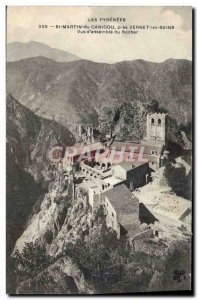 Postcard Old St Martin Du Canigou Vernet les Bains View Pres d & # 39ensemble...