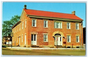 c1960 McCook House Civil War Fame Historic Building Carrollton Ohio OH Postcard