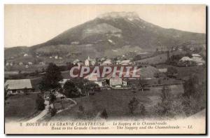 Route de Grenoble Grande Chartreuse - Le Sappey - Old Postcard