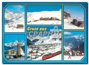 Modern Postcard Gruss aus Sedrun