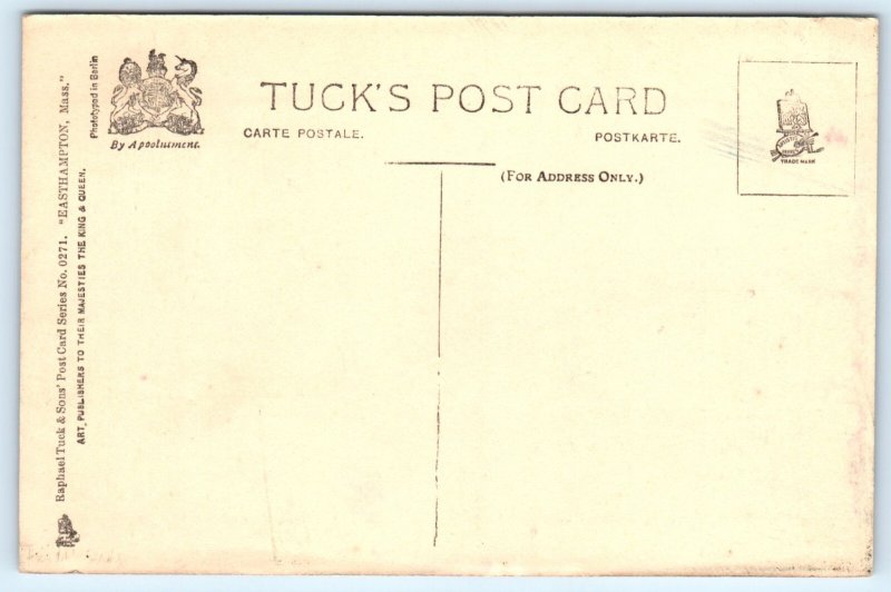 Easthampton MA Glendale Street Postcard Massachusetts