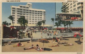 MIAMI BEACH , Florida , 1930-40s ; The Kenilworth Hotel