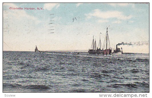 The Charlotte Harbor,   New York,  PU_1913