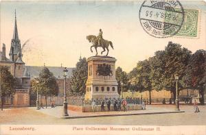 B93135 luxembourg place guilleaume monument guleaume II