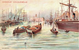Advertising Postcard Chocolat D'Aiguebelle Anvers Antwerp 06.08