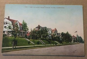 VINTAGE UNUSED .01 POSTCARD NORTH YAKIMA AVENUE TACOMA  WASH