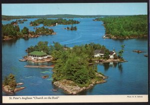 Ontario STONEY LAKE St. Peter's Anglican Church on the Rock Peterborough Cont'l