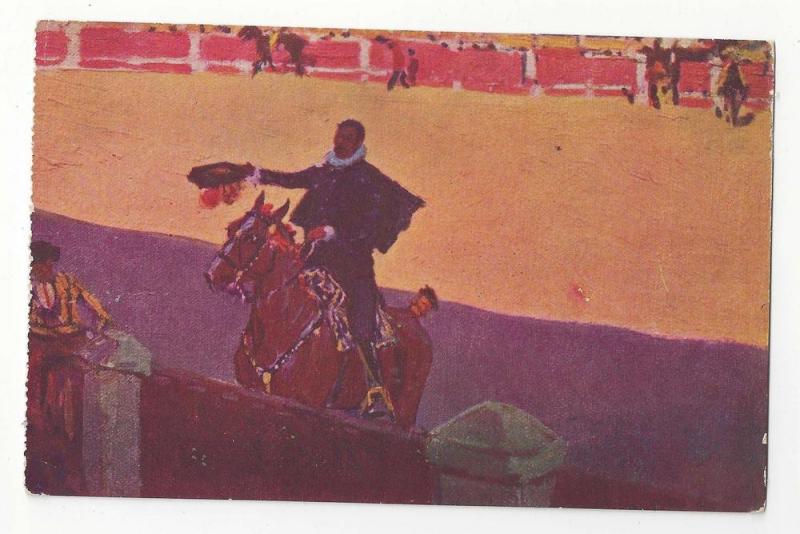 Spain Madrid Bullfighter Matador M Bertuchi 1948 Postcard