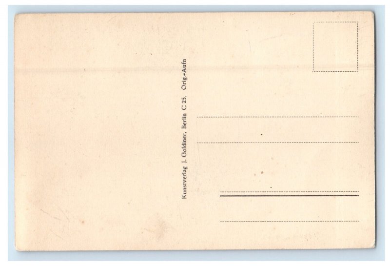 c1940s Panorama View Luckenwalde Germany Unposted Vintage Postcard