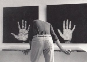 Giant Hands at Paris New York Exposition Martine Franck Award Photo Postcard