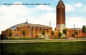 Texas Fort Worth The Auditorium Tower and Coliseum