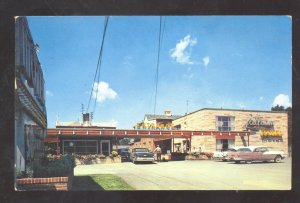 LATHAM NEW YORK LATHAM MOTEL OLD CARS VINTAGE ADVERTISING POSTCARD NY