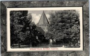 RED BLUFF, CA California EPISCOPAL CHURCH  c1910s Embossed Border PNC Postcard