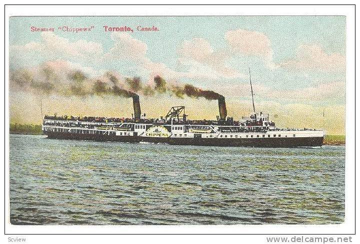 Steamer  Chippewa, Toronto, Canada, 00-10s