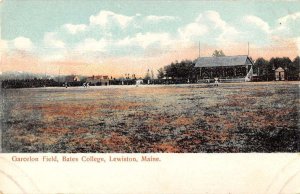 Lewiston Maine Bates College Garcelon Field Vintage Postcard AA29138