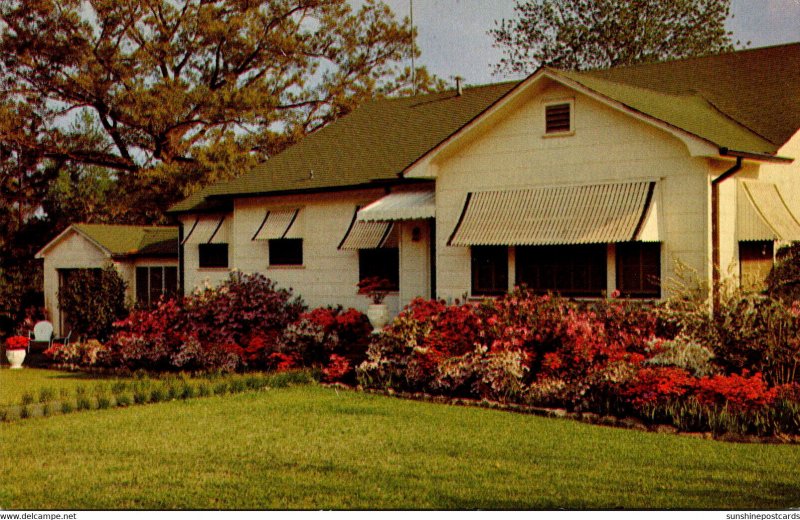 Mississippi McComb Residence With Azaleas In Bloom