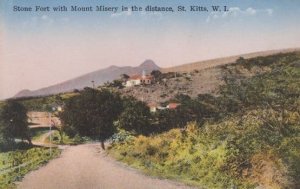 Stone Fort Mount Misery Wisconsin USA Vintage Postcard