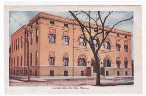 Concordia Club Little Rock Arkansas 1905c postcard