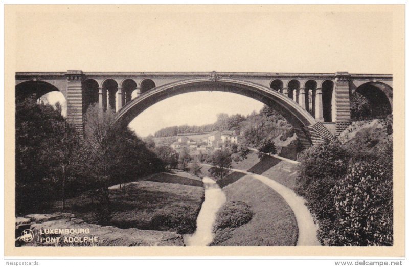 Pont Adolphe, LUXEMBOURG, 10-20s