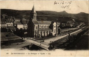 CPA La Bourboule La Dordogne et l'Eglise FRANCE (1284968) 