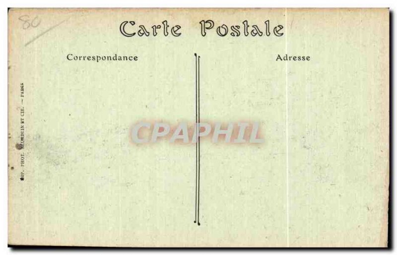 Old Postcard Mers les Bains Vue Generale de la Plage