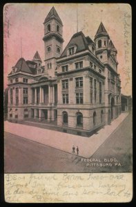 Federal Building, Pittsburg, PA. Undivided back private mailing card