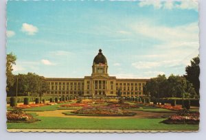 Legislative Building, Regina, Saskatchewan, 1973 Chrome Postcard