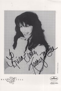 Kathy Mattea Mercury Nashville Records 10x8 Hand Signed Photo