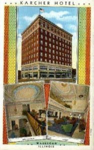 Karcher Hotel - Waukegan, Illinois IL