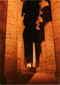 CPM Luxor – General View of the Temple of Karnak by Night EGYPT (852716)