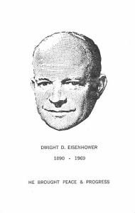 President Dwight Eisenhower Unused 