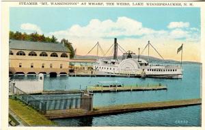 NH - The Weirs, Lake Winnipesaukee. MV Mt Washington