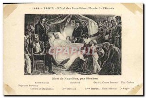 Old Postcard History Napoleon 1st Paris Hotel des Invalides Museum of & # 39a...