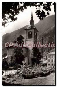 Postcard Old Isere Savoie Gresy the church