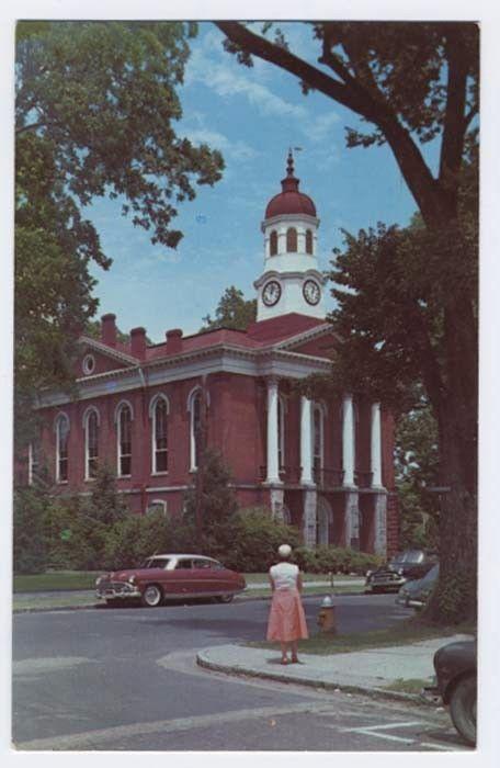 Elizabeth City, North Carolina, Early View of Pasquotank County Court House