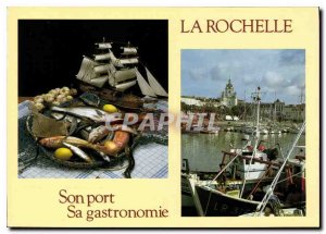 Modern Postcards La Rochelle Harbor His its Gastronomy