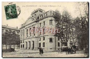 Old Postcard Marseille Caisse d & # 39Epargne