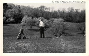 Bernardston Massachusetts MA Oak Ridge Golf Course Golfing Vintage Postcard