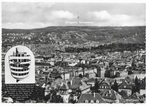 Germany. Stuttgart. Fernsehturm.  Mint card.