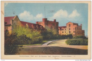 Saskatchewan Hall & Qu'Appelle Hall , SASKATOON , Saskatchewan , PU-1942