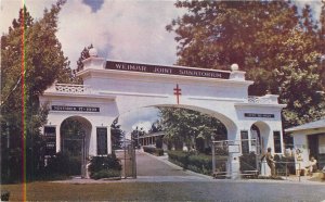 Postcard California Auburn Weimar Joint Sanitarium Roberts Entrance 23-1696