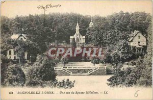 'Old Postcard Bagnoles de l''Orne A View Square Melodion'