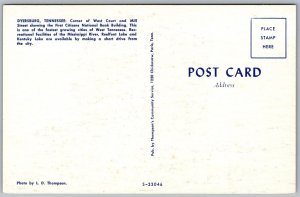 Vtg Dyersburg Tennessee TN West Court Mill Street View Old Cars