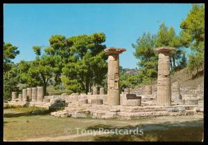 Olympia - The temple of Hera